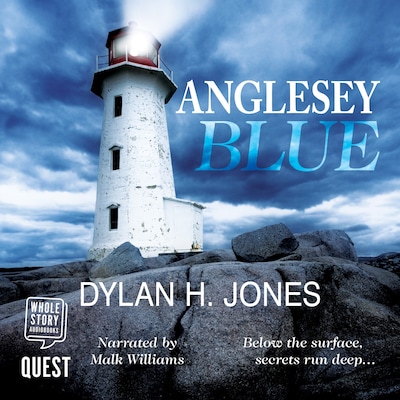 Anglesey Blue – omslag til lydbogen af Dylan Jones