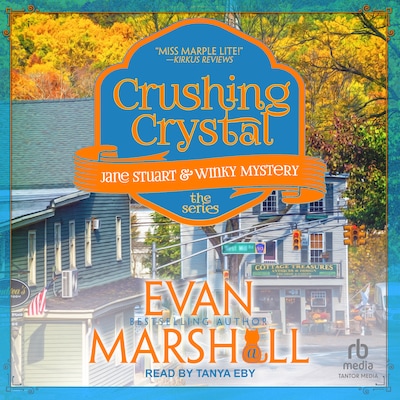 Crushing Crystal – omslag til lydbogen af Evan Marshall