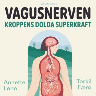 Vagusnerven – omslag till ljudboken av Torkil Færø, Annette Løno