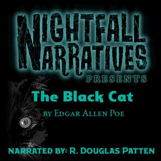 The Black Cat – omslag til lydbogen af Edgar Allen Poe