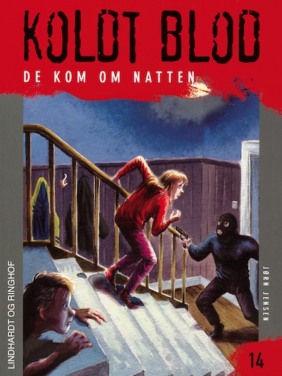 Koldt blod 14 - De kom om natten – omslag til lydbogen af Jørn Jensen