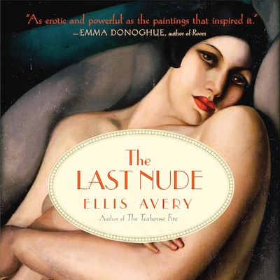 The Last Nude – omslag til lydbogen af Ellis Avery