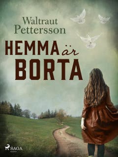 Hemma är borta – omslag till ljudboken av Waltraut Pettersson