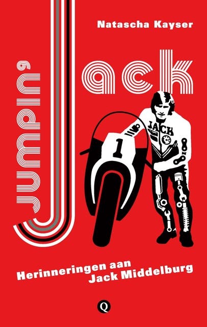 Jumping Jack: Herinneringen aan Jack Middelburg – omslag van het luisterboek van Natascha Kayser