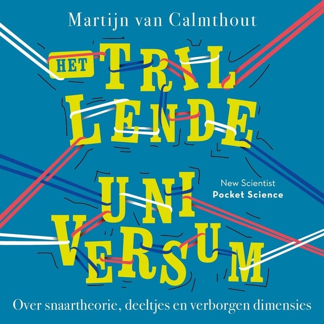 Het trillende universum: Over snaartheorie, deeltjes en verborgen dimensies – omslag van het luisterboek van Martijn van Calmthout