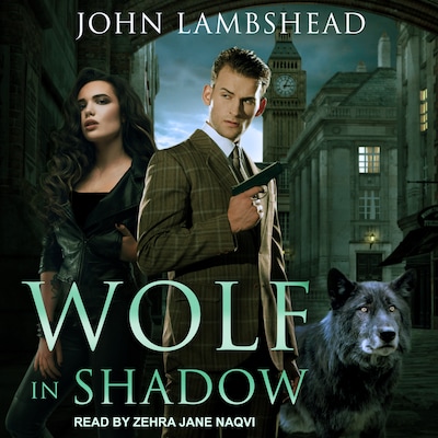 Wolf in Shadow – omslag til lydbogen af John Lambshead