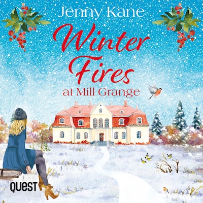 Winter Fires at Mill Grange – omslag til lydbogen af Jenny Kane