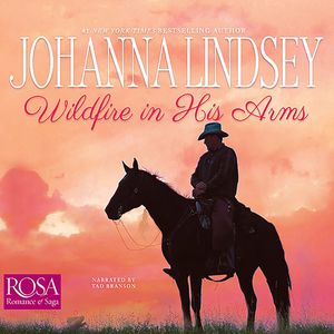Wildfire In His Arms – okładka audiobooka, autor Johanna Lindsey