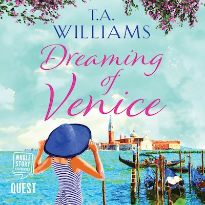 Dreaming of Venice – omslag til lydbogen af T.A. Williams