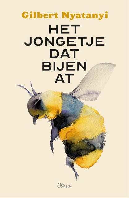 Het jongetje dat bijen at – omslag van het luisterboek van Gilbert Nyatanyi