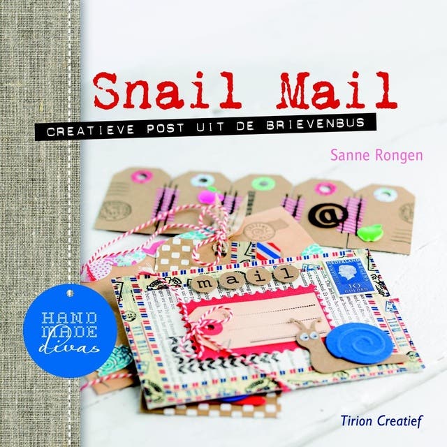 Snail mail: creatieve post uit de brievenbus – omslag van het luisterboek van Sanne Rongen