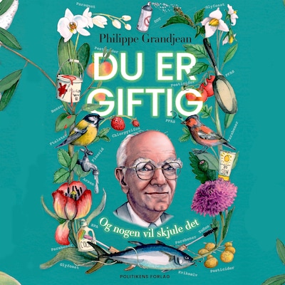 Du er giftig – omslag til lydbogen af Philippe Grandjean