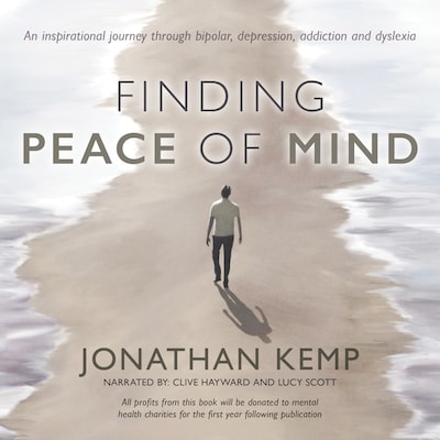 Finding Peace of Mind – omslag til lydbogen af Jonathan Kemp