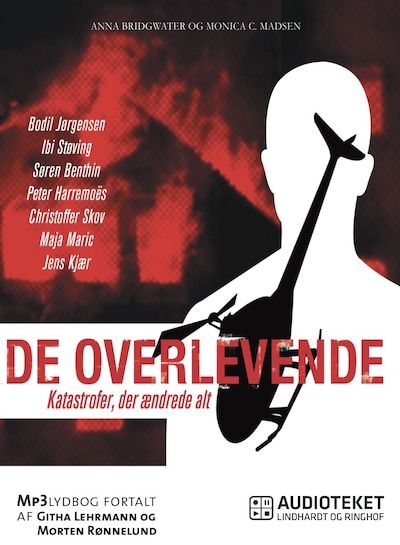 De overlevende – omslag til lydbogen af Anna Bridgwater, Monica C. Madsen