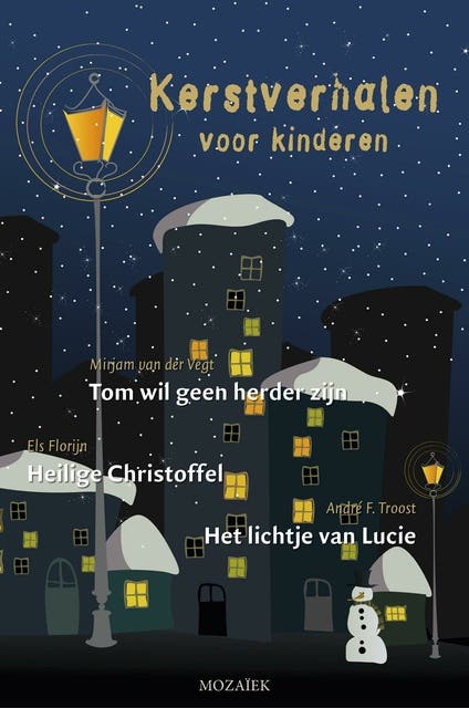 Kerstverhalen voor kinderen /1 – omslag van het luisterboek van André F. Troost,Els Florijn,Mirjam van der Vegt