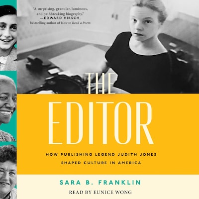The Editor – omslag til lydbogen af Sara B. Franklin