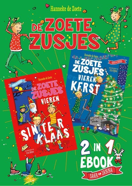 De Zoete Zusjes vieren Sinterklaas & Kerst omkeerboek