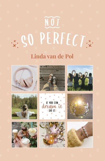(Not) so perfect – omslag van het luisterboek van Linda van de Pol