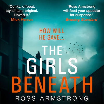 The Girls Beneath – omslag til lydbogen af Ross Armstrong