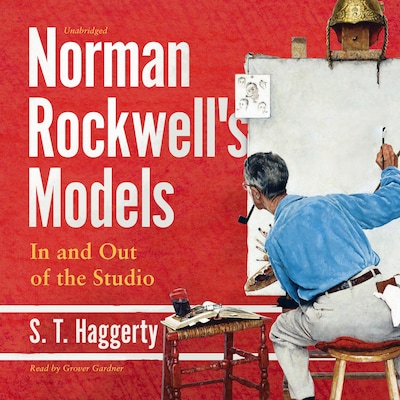 Norman Rockwell's Models – omslag til lydbogen af S.T. Haggerty