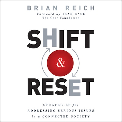 Shift and Reset – omslag til lydbogen af Jean Case, Brian Reich
