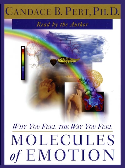 Molecules of Emotion – omslag til lydbogen af Candace B. Pert
