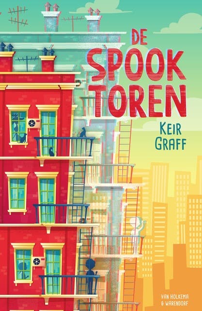 De spooktoren – omslag van het luisterboek van Keir Graff