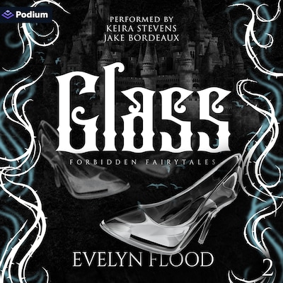 Glass – omslag til lydbogen af Evelyn Flood