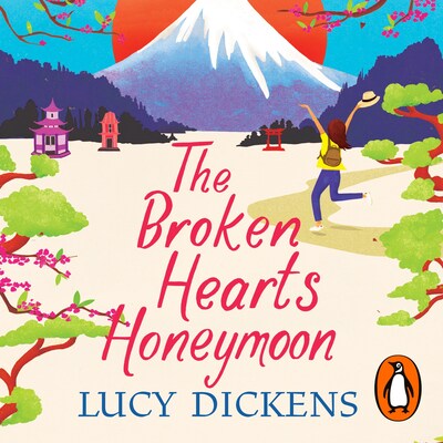 The Broken Hearts Honeymoon – omslag til lydbogen af Lucy Dickens