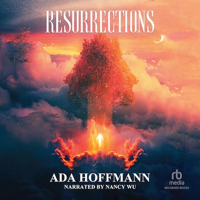 Resurrections – omslag til lydbogen af Ada Hoffmann