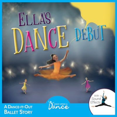 Ella’s Dance Debut – omslag til lydbogen af Once Upon A Dance
