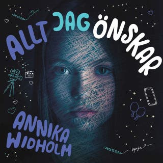 Allt jag önskar – omslag till ljudboken av Annika Widholm