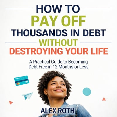 How to Pay Off Thousands in Debt Without Destroying Your Life – omslag til lydbogen af Roth Alex