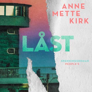 Låst – omslag till ljudboken av Anne Mette Kirk