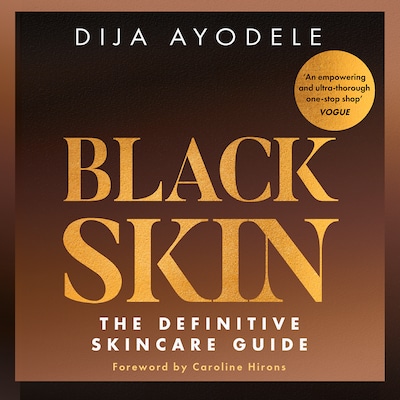 Black Skin – omslag van het luisterboek van Dija Ayodele