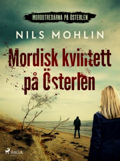 Mordisk kvintett på Österlen – omslag till ljudboken av Nils Mohlin