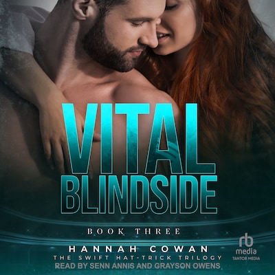 Vital Blindside – omslag til lydbogen af Hannah Cowan