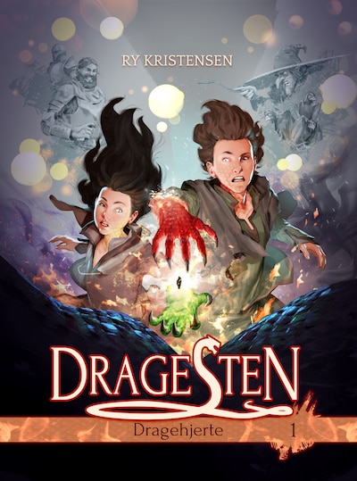 Dragesten 1 – omslag til lydbogen af Ry Kristensen