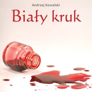 Biały kruk – okładka audiobooka, autor Andrzej Kowalski