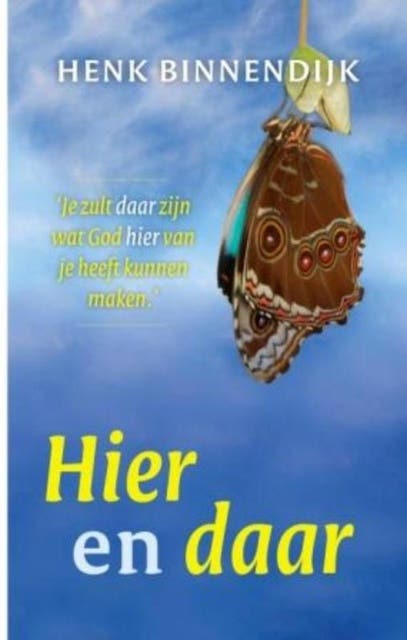 Hier en daar – omslag van het luisterboek van Henk Binnendijk