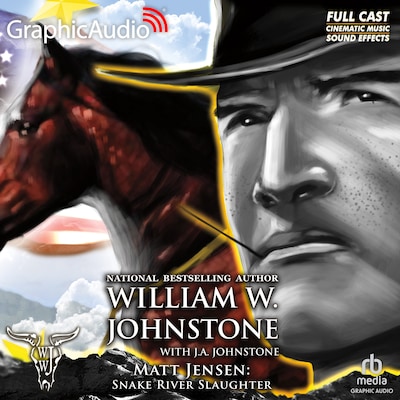 Snake River Slaughter [Dramatized Adaptation] – omslag til lydbogen af William W. Johnstone, J.A. Johnstone