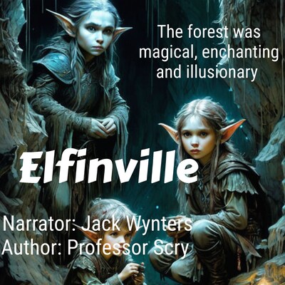 Elfinville – omslag van het luisterboek van Professor Scry
