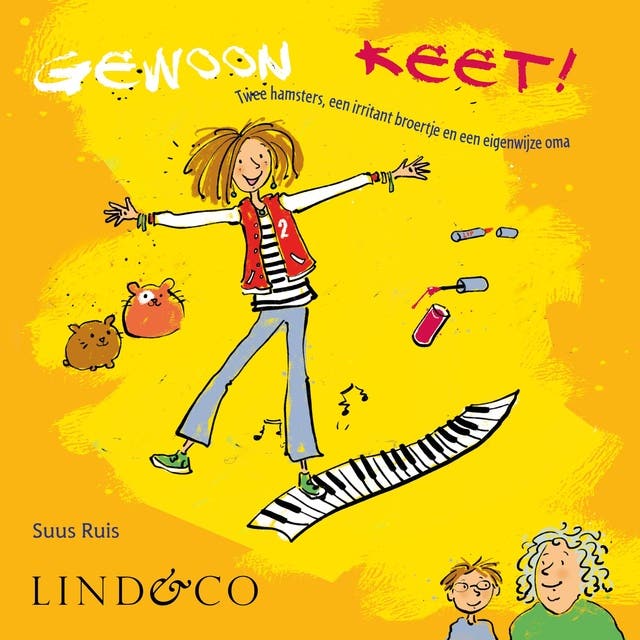 Gewoon Keet – omslag van het luisterboek van Suus Ruis