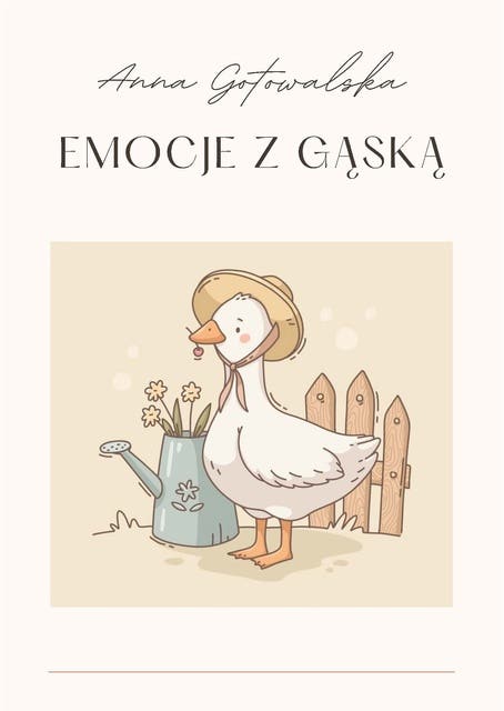 Emocje z Gąską – okładka audiobooka, autor Anna Gotowalska