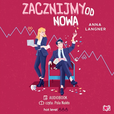 Zacznijmy od nowa – okładka audiobooka, autor Anna Langner