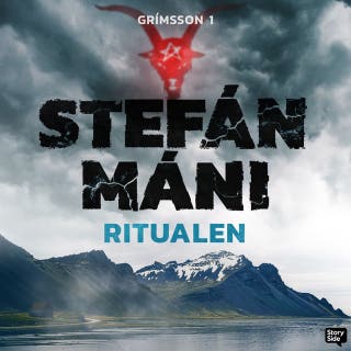Ritualen – omslag till ljudboken av Stefán Máni