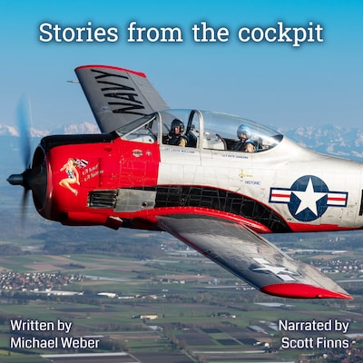 Stories from the cockpit – omslag til lydbogen af Michael Weber