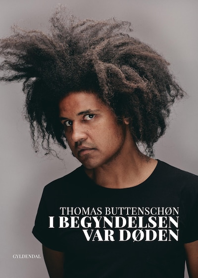 I begyndelsen var døden – omslag til lydbogen af Thomas Buttenschøn