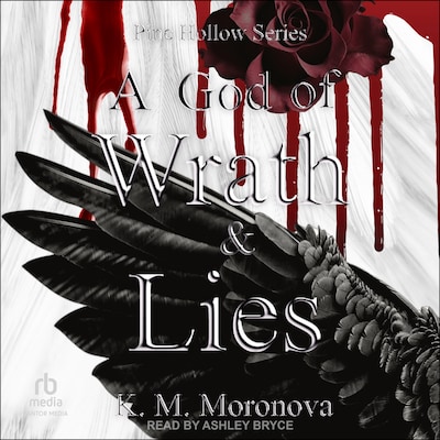 A God of Wrath and Lies – omslag til lydbogen af K. M. Moronova