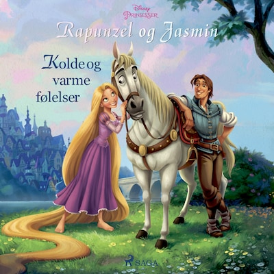 Rapunzel og Jasmin - Kolde og varme følelser – omslag til lydbogen af Disney